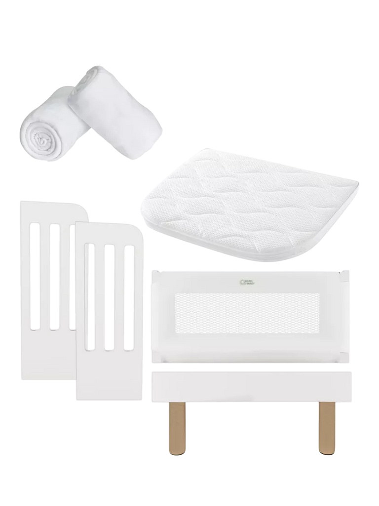 Gaia Baby Serena Bedside Crib Add-On Bundle