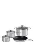 Le Creuset Signature 3-Ply Stainless Steel Pan & Lid Set, 4 Piece