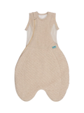 Purflo Swaddle to Sleep Hazel Baby Sleeping Bag, 2.5 Tog, Sand