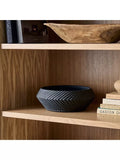 west elm Asher Ceramic Bowl, 30cm, Black