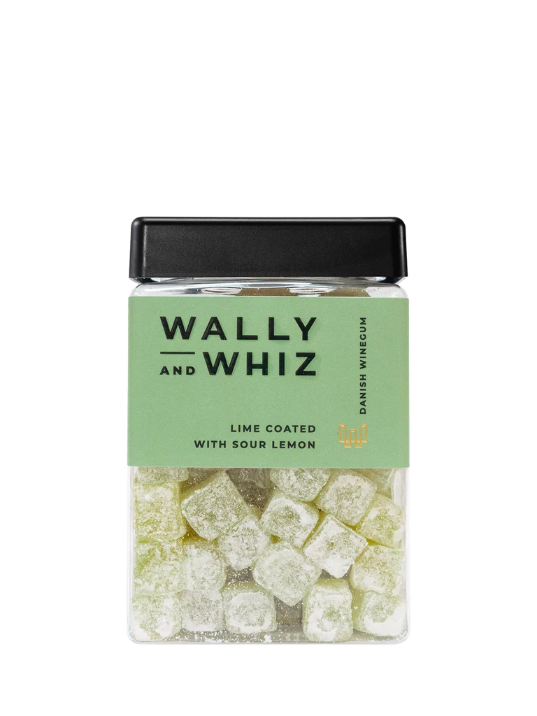 Wally and Whiz Lime & Sour Lemons Winegums, 240g