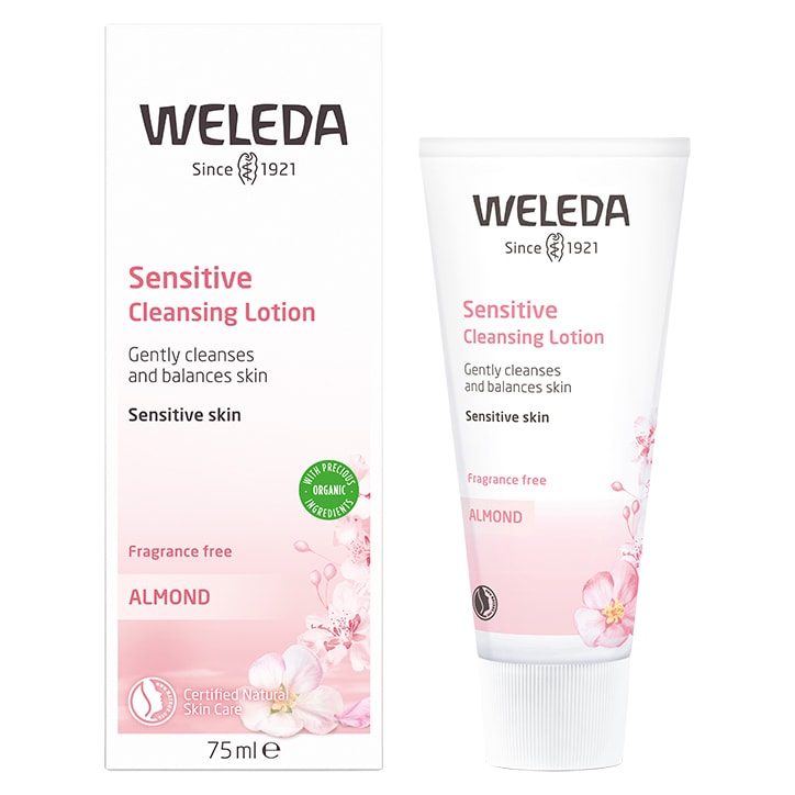 Weleda Sensitive Cleansing Lotion 75ml Almond