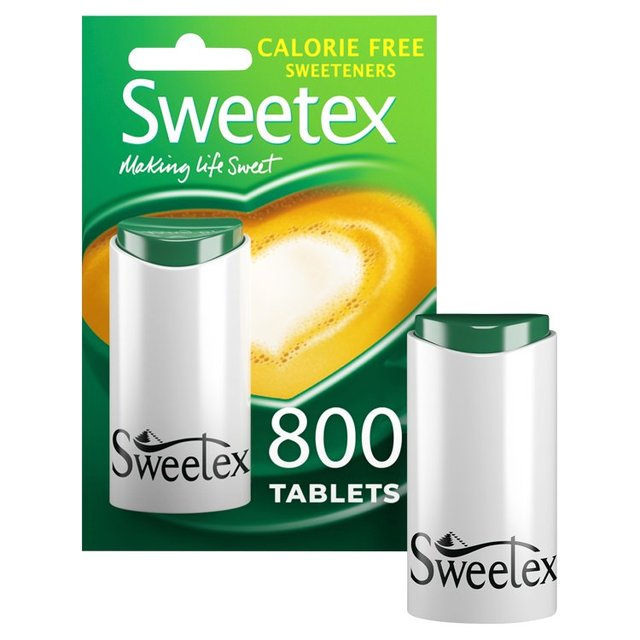 Sweetex Sweetener Calorie & Sugar Free Tablets   800 per pack