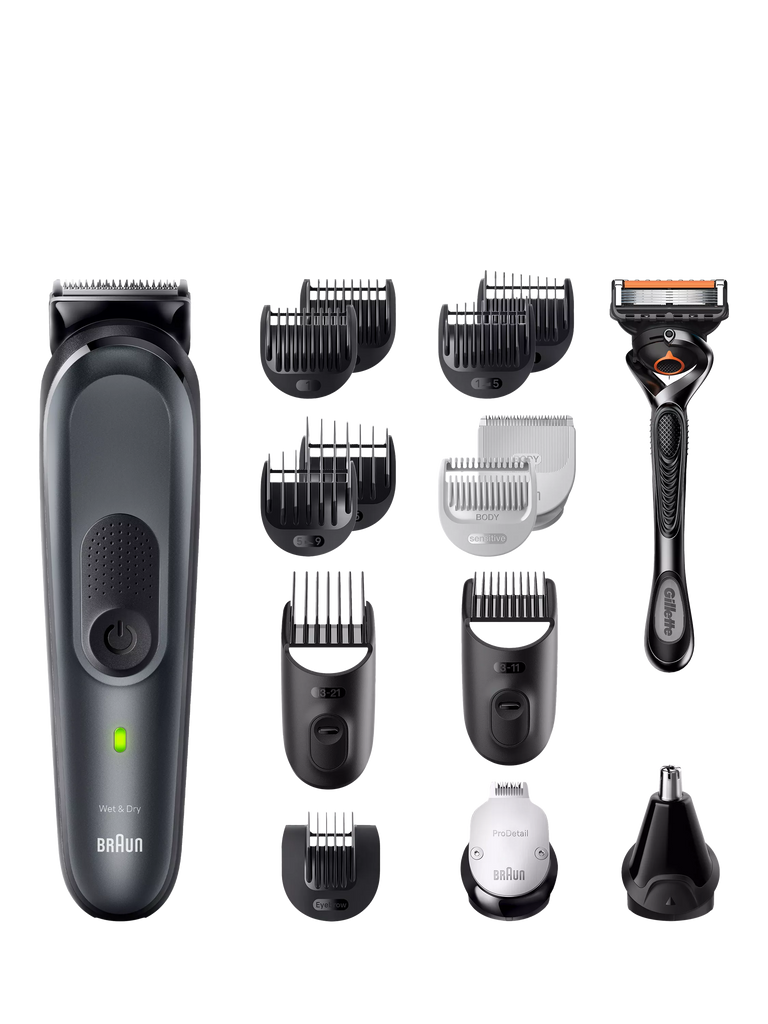 Braun Series 7 Multi-Groom MGK7491 Shaver, Black/Grey