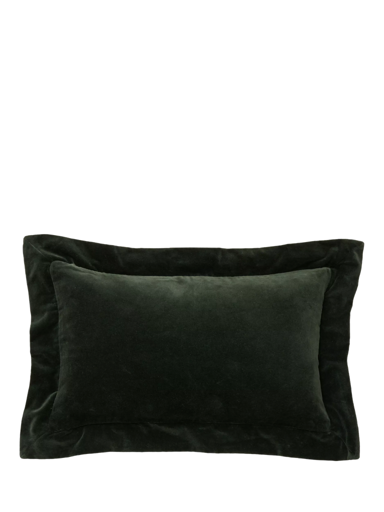 Truly Flanged Velvet Lombard Cushion