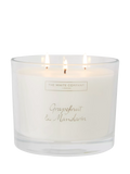 The White Company Grapefruit & Mandarin 3 Wick Scented Candle, 770g