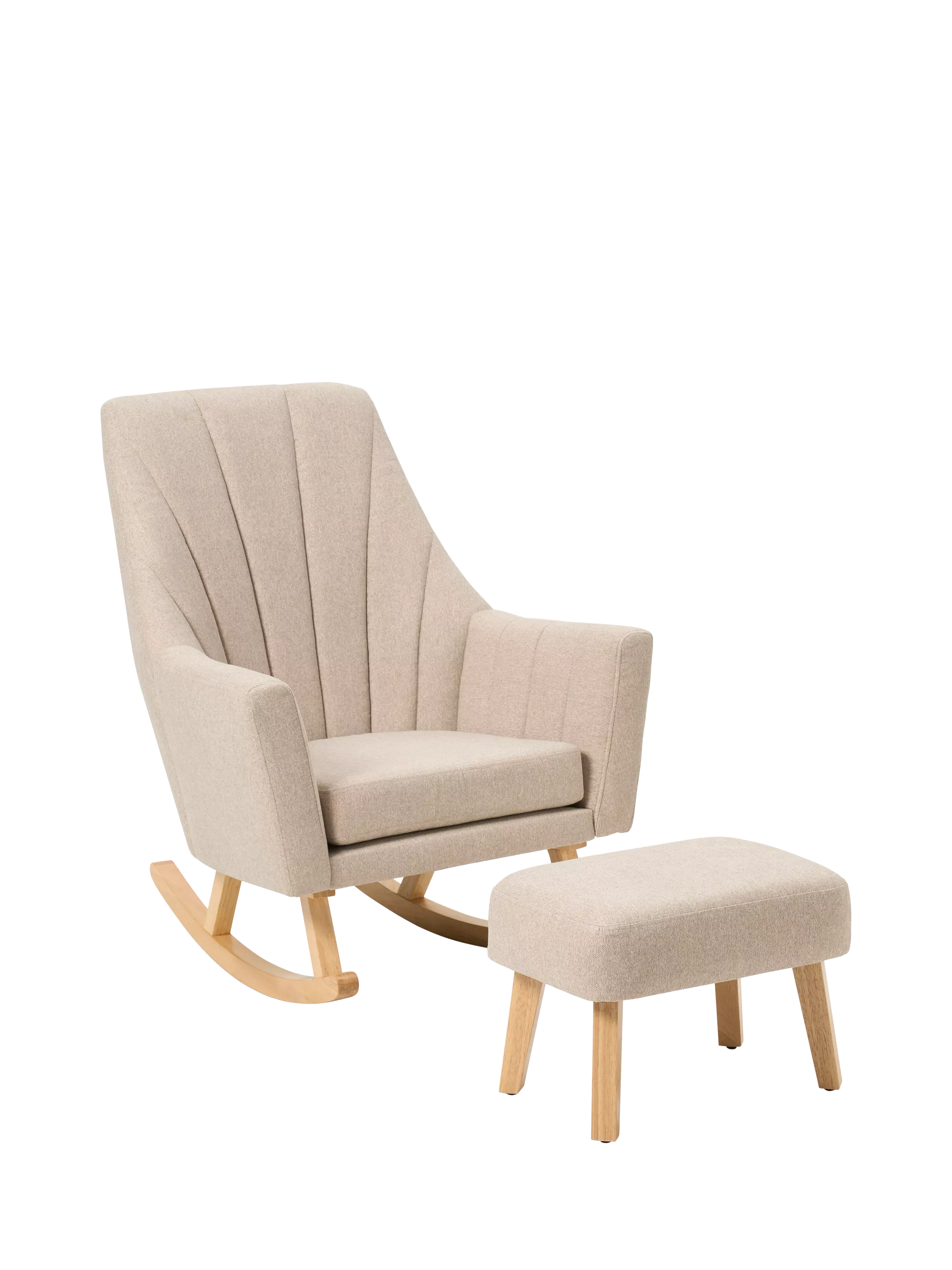 Tutti Bambini Jonah Nursing Rocking Chair and Footstool - McGrocer