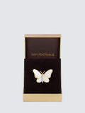 Jon Richard Gold Plated Mop Butterfly Brooch Gold