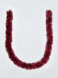 Chunky Tinsel Burgundy