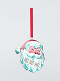 Heirloom Splendour Metal Santa Face Tree Decoration