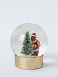 X Sara Miller London Santa Bear Snowglobe