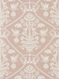 Sanderson Highgrove Damask Wallpaper - Rose