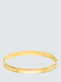 Jon Richard Waterproof Polished Bangle Gold