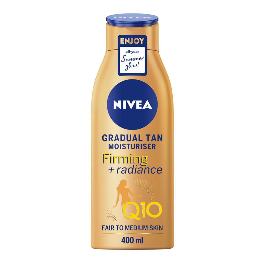 Nivea Q10 Firming + Radiance Gradual Tan Moisturiser