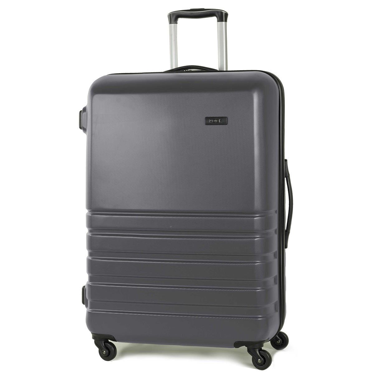 Rock Byron 3 Piece Hardside Luggage Set in Charcoal GOODS Costco UK