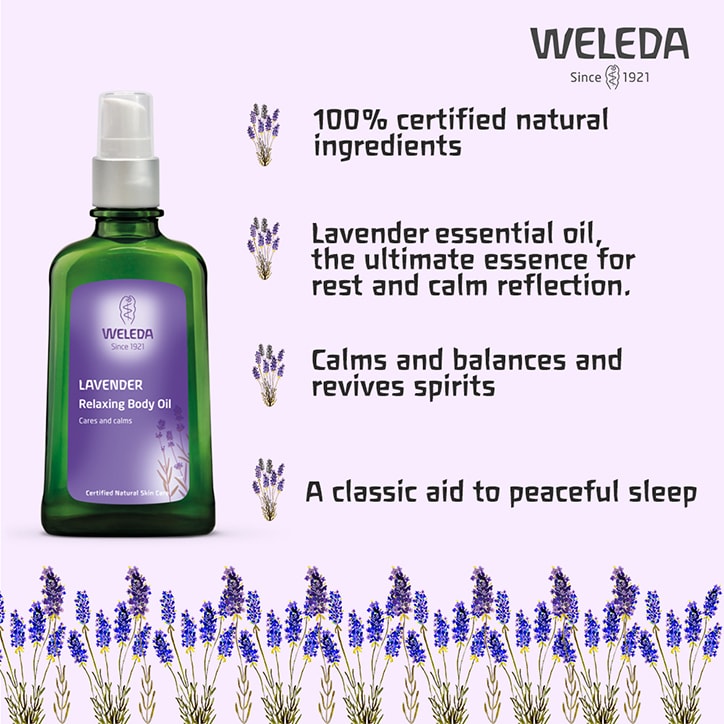 Weleda Lavender Body Oil 100ml