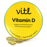 Vitl Pocket Packs Vitamin D - 30 Vegan Softgels GOODS Boots   