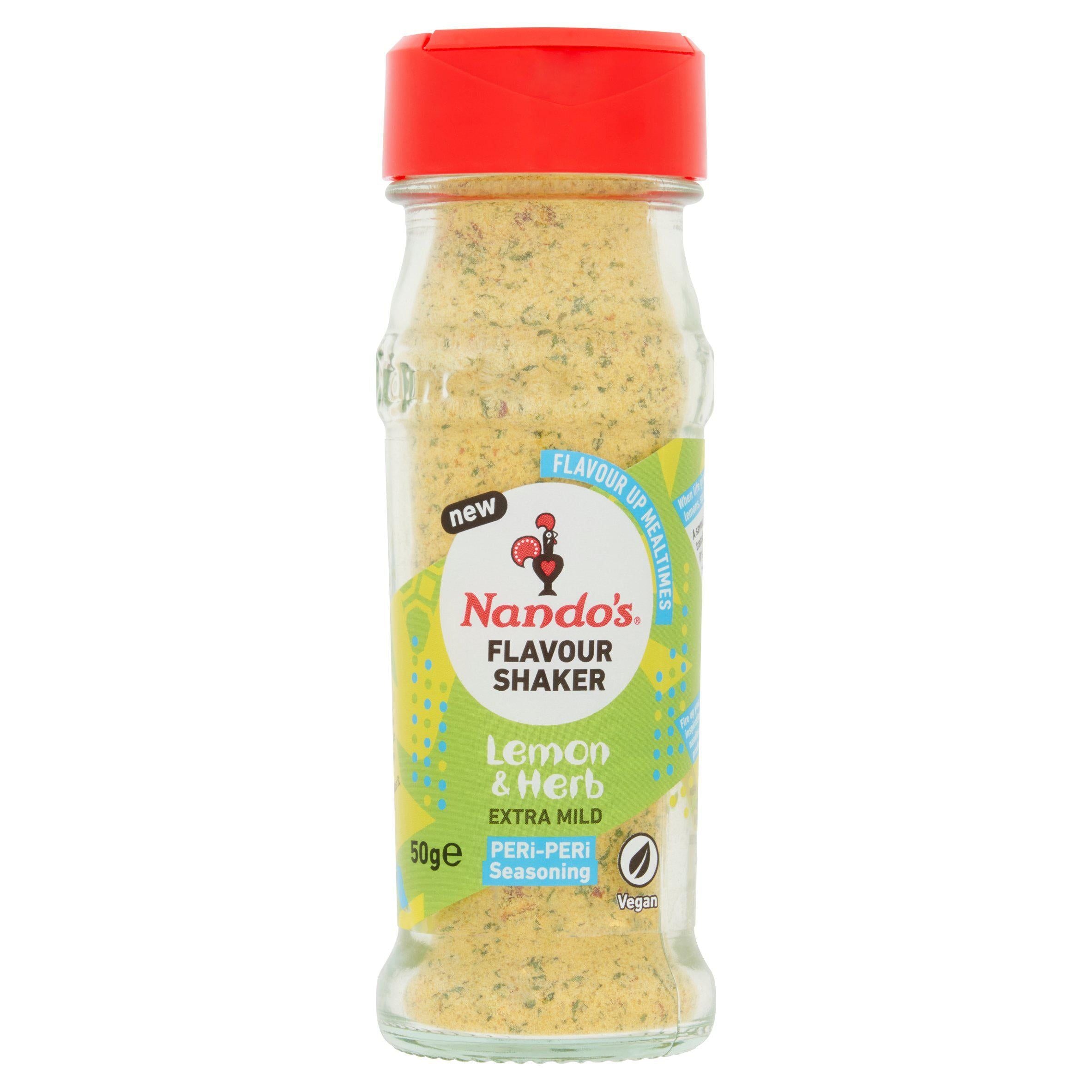 Nando's Flavour Shaker Lemon & Herb Peri Peri Seasoning 50g GOODS Sainsburys   