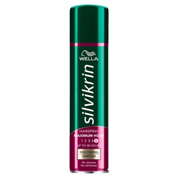 Wella Silvikrin Maximum Hold Hairspray, 75 ml