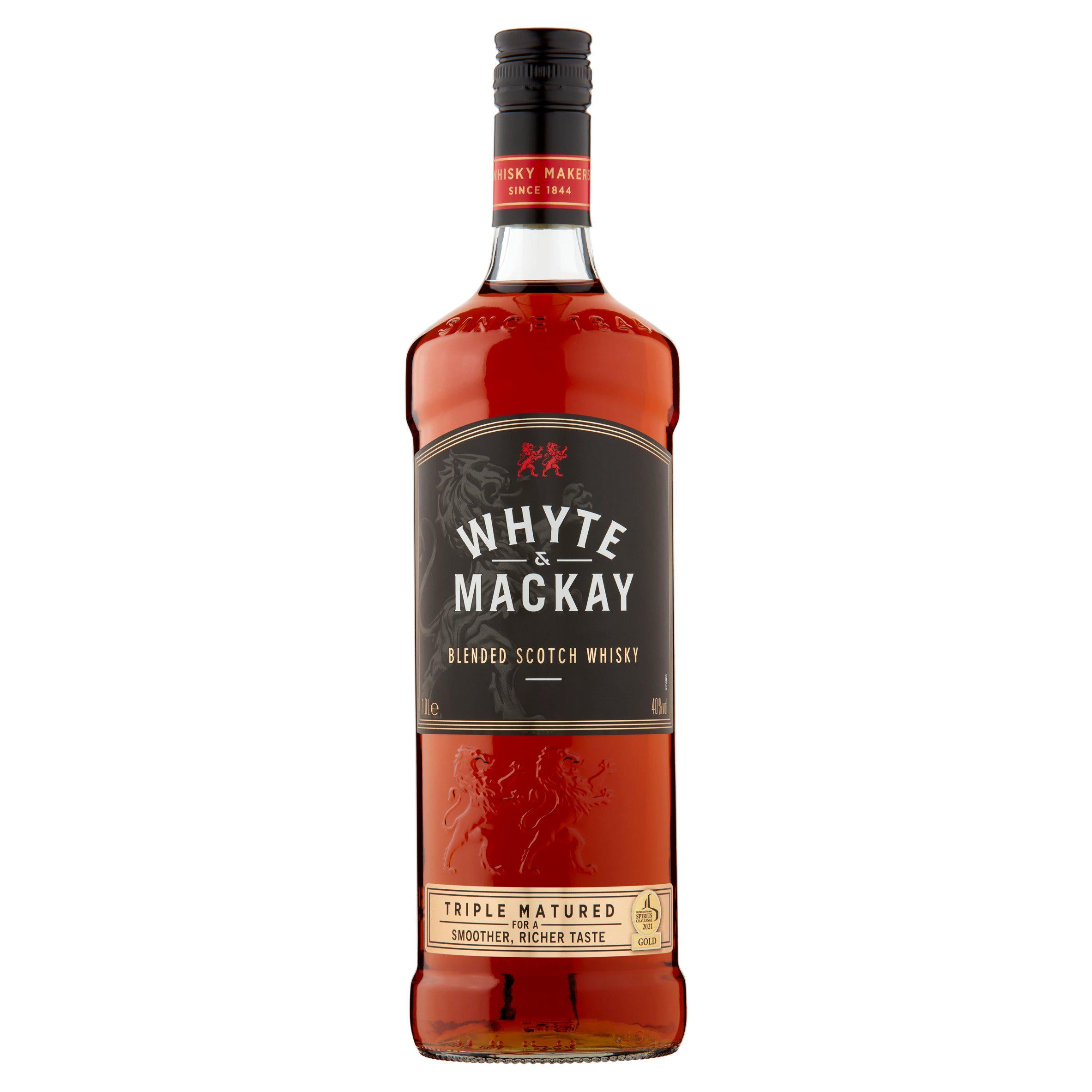 Whyte & Mackay Blended Scotch Whisky 1L All spirits & liqueurs Sainsburys   