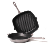 BergHOFF Neo Cast Iron 2 Piece Set in Grey