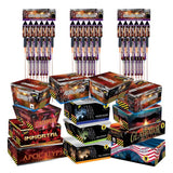 Black Cat The Greatest Show Firework Display Kit