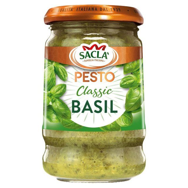 Sacla' Classic Basil Pesto   190g