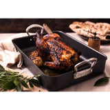 Samuel Groves Mermaid Hard Anodised 16 Roasting Dish with Cast Handles