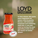 Loyd Grossman Tomato & Chilli Pasta Sauce   350g GOODS M&S   