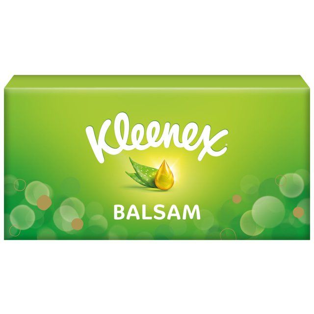 Kleenex Balsam Facial Tissues - Single Box   64 per pack GOODS M&S   