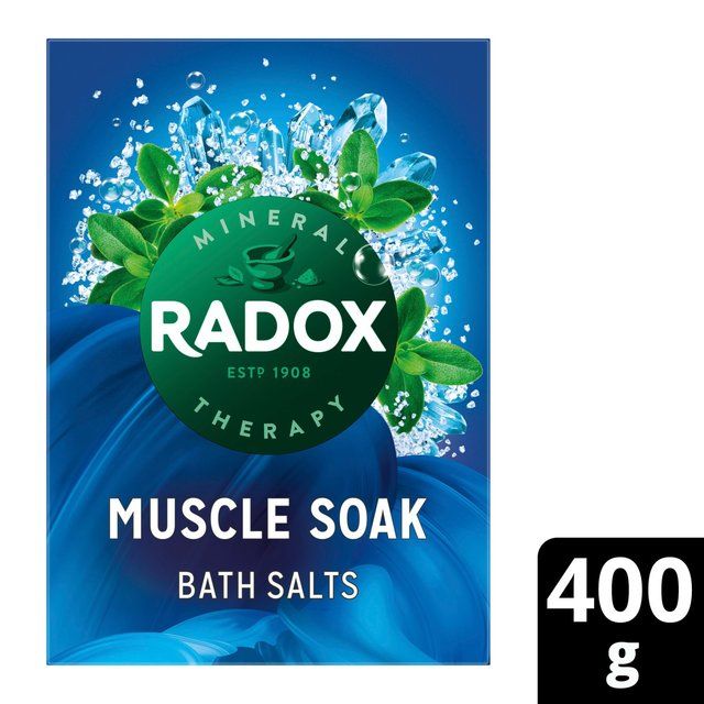 Radox Bath Therapy Muscle Soak Herbal Bath Salts   400g