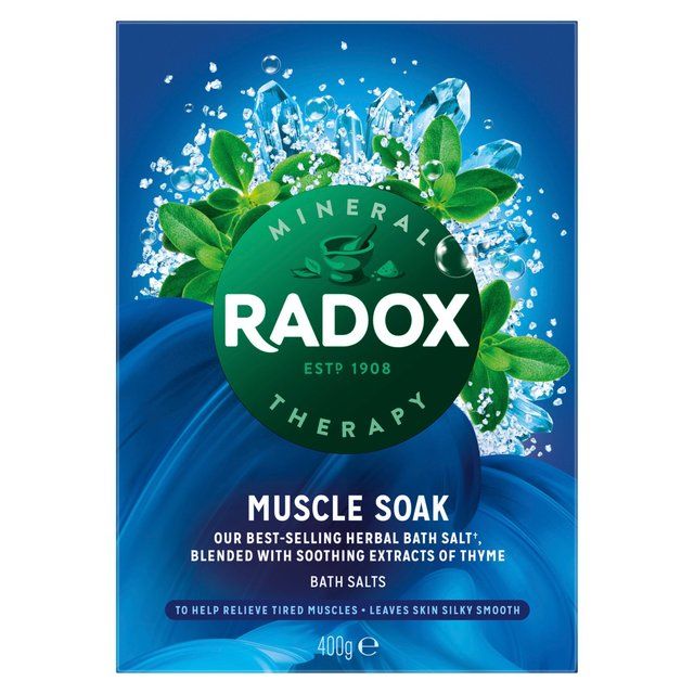 Radox Bath Therapy Muscle Soak Herbal Bath Salts   400g