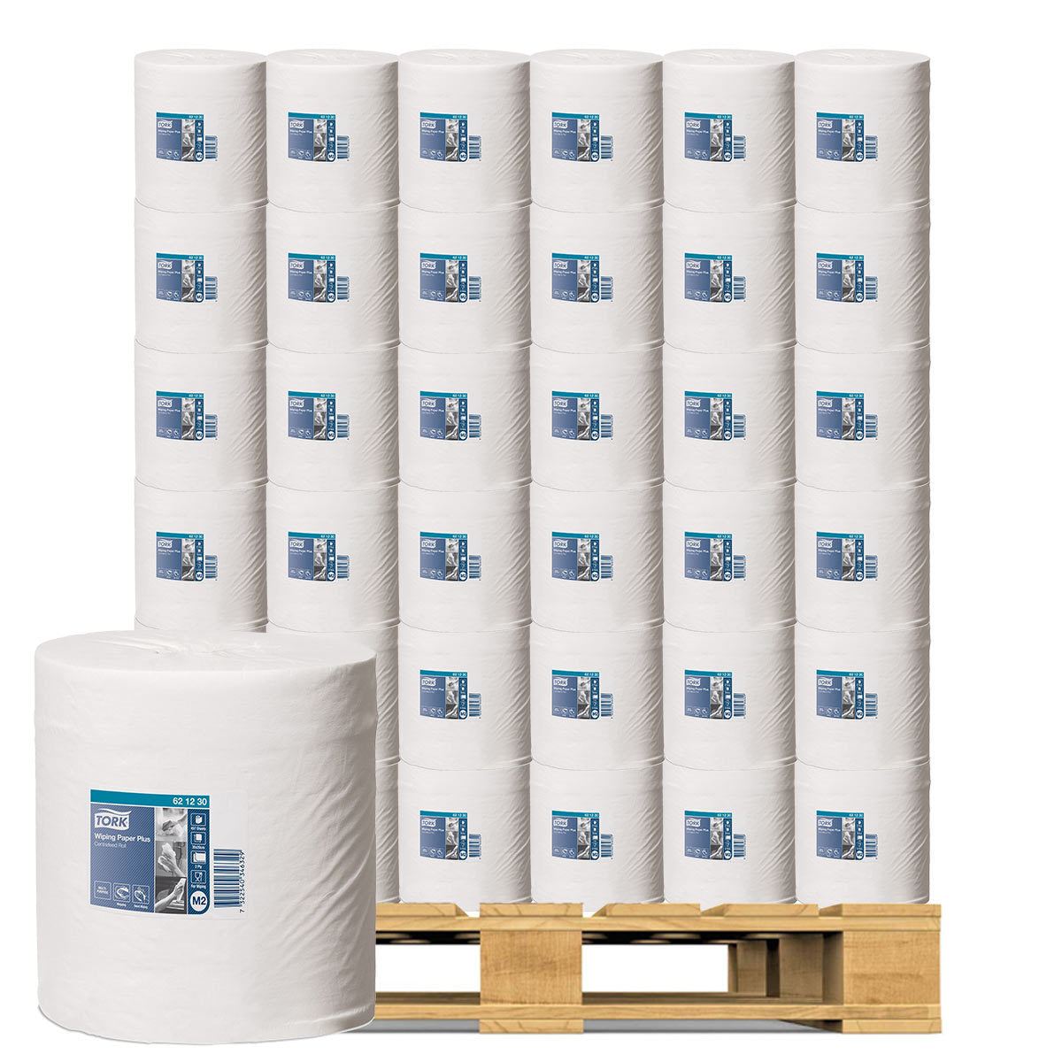 Tork Wiping Paper Plus CentreFeed in White, 6 x 157.5m Pallet Deal (30 Units) GOODS Costco UK