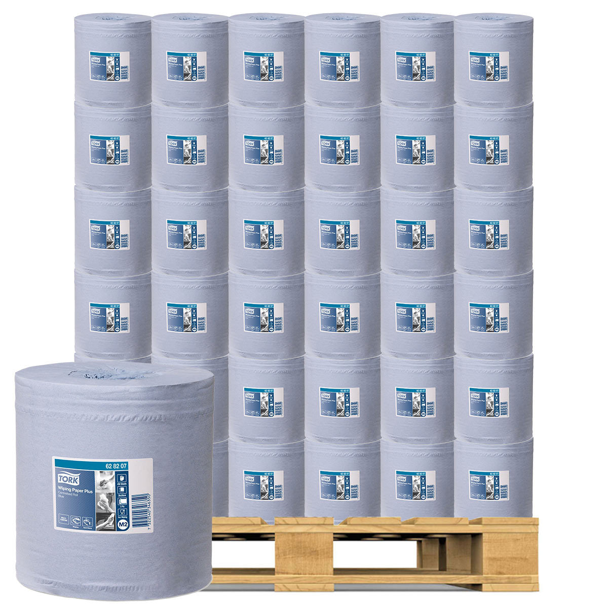 Tork Wiping Paper Plus Centrefeed in Blue, 6 x 157.5m Pallet Deal (30 Units) GOODS Costco UK