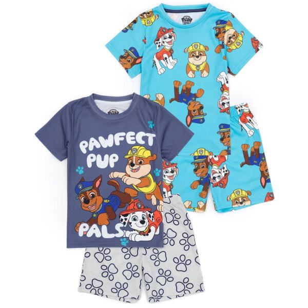 Paw Patrol Boys Short Pyjama Set (Pack Of 2) (5-6 Years)