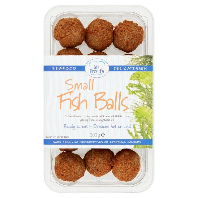 Mr Freed's Dairy Free Fish Balls Fried   300g