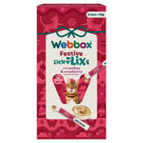 Webbox Christmas Lick-e-Lix With Turkey & Cranberry Cat Treats
