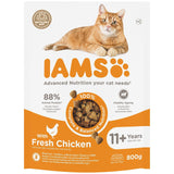 IAMS Senior 11+ Dry Cat Food Chicken