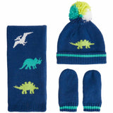 M&S Dino 3 Pack Set 3-6 Years Navy