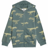 M&S Dino Zip Jacket, 2-3 Years, Green