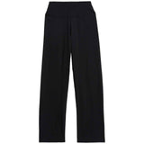 M&S Womens Goodmove Go Balance Straight Leg Yoga Joggers, size 8, Black