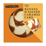 M&S Banana & Salted Caramel Cake Serves 6