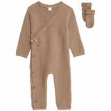 M&S Knit Moss Stitch, NB, Mink