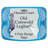 Clarence Court Cotswold Legbar 6 Free Range Blue Mixed Size Eggs