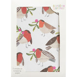 Caroline Gardner Robin Christmas Gift Wrap Sheets