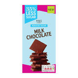 M&S Reduced Sugar Milk Chocolate