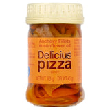 Delicius PIZZA - Anchovy Fillets in Spicy Sunflower Oil MSC