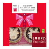 M&S Rodney Reindeer Chocolate Brownie Pies