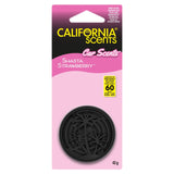California Scents Car Scents Shasta Strawberry Car Air Freshener