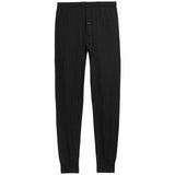 M&S Mens Medium Thermal Long Johns, M, Black